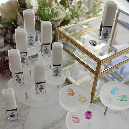 ネイル用品 nailstudyのネイルパフェ カラーインク L8 パープル｜アングル3