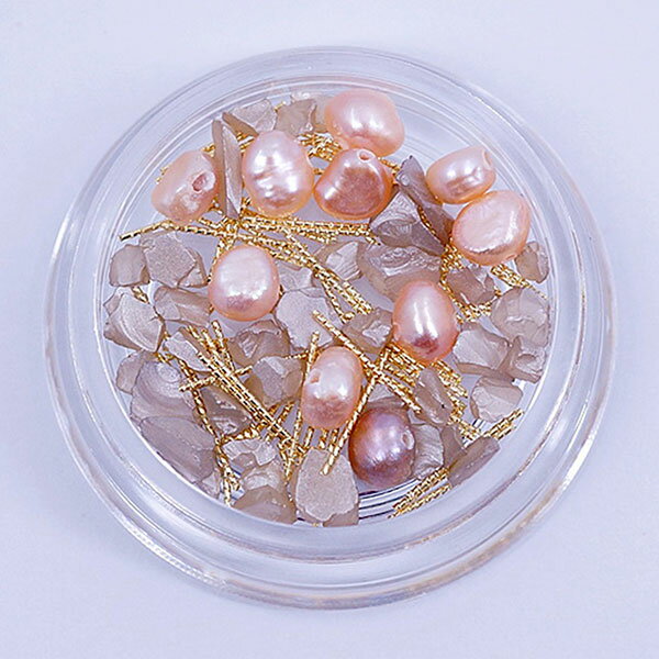 SONAIL PLUS AIKO 셀렉트 펄 스틱 스톤 믹스 핑크 FY000131