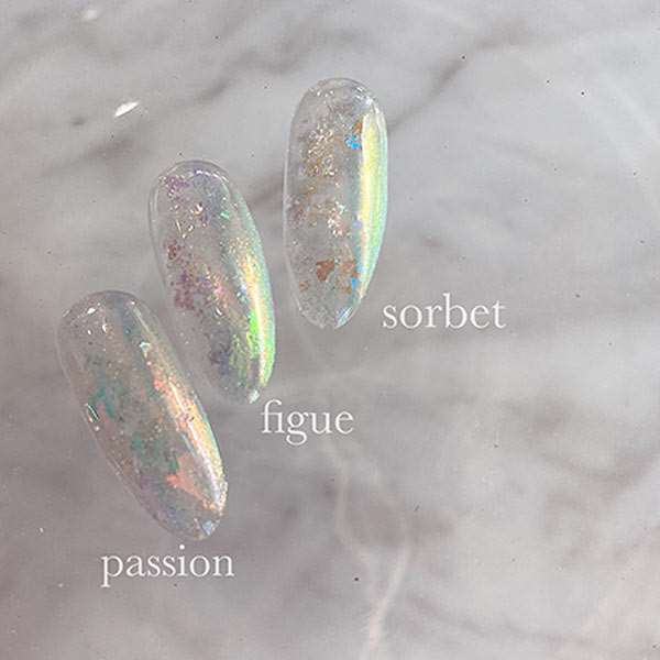 NOVEL Sucre aurora flake figue