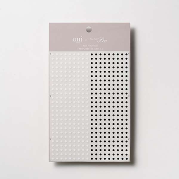 【取寄】oui nails(ウィ ネイルズ) アート写ネイル Monotone Dots