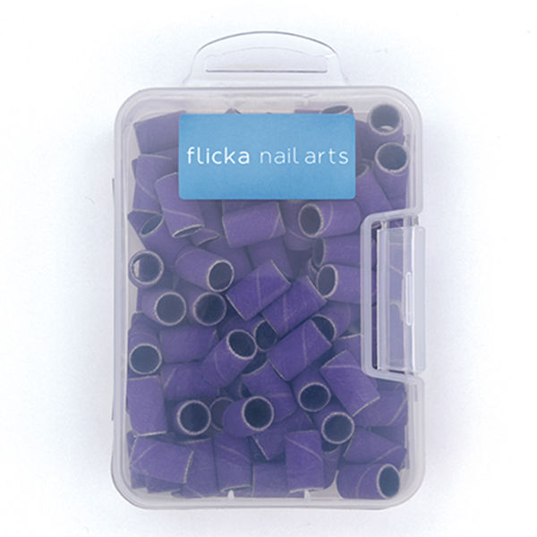 ネイル用品 nailstudyのflicka nail arts(フリッカネイルアーツ) ファンデーションサンディングバンド 100個入リ｜アングル2