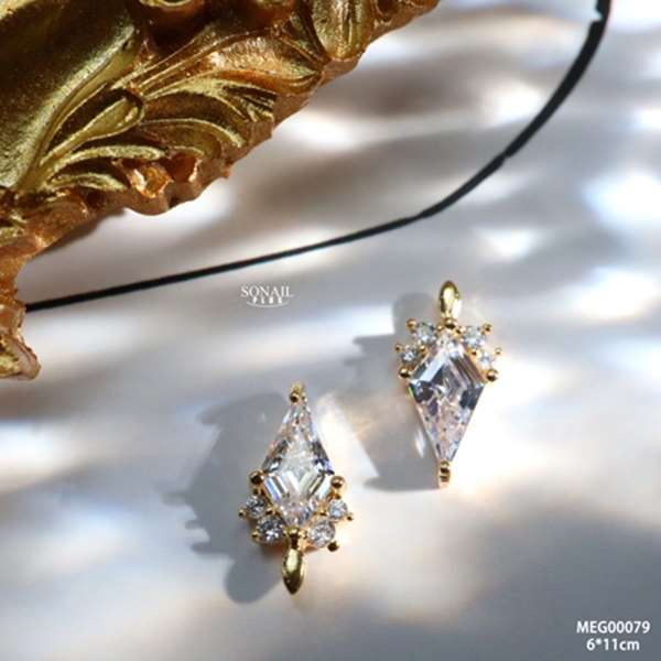 SONAIL×MEG ダイヤモチーフ ゴールド MEG00079