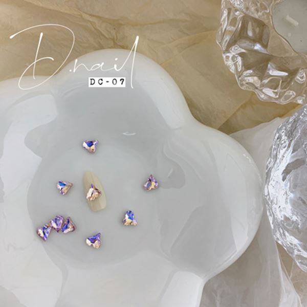 D．nail　デコレーションストーン　DC−07　ハート　ピンクベージュ