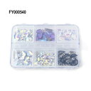 SONAIL ポピュラーモチーフ ガラスストーン シックアソート FY000540