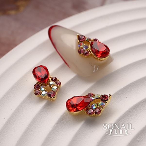 SONAIL　PLUS　Lapisraviセレクト　シャイニングハート　ティアドロップ　ルージュ　FY000514