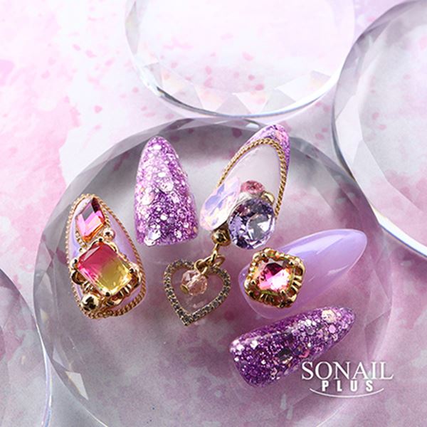 SONAIL　PLUS　Lapisraviセレクト　ワイナリー　グラデーションストーン　フルーツカラー　FY000511 nailstudy-10044572 ネイル用品 nailstudy サンプル画像2