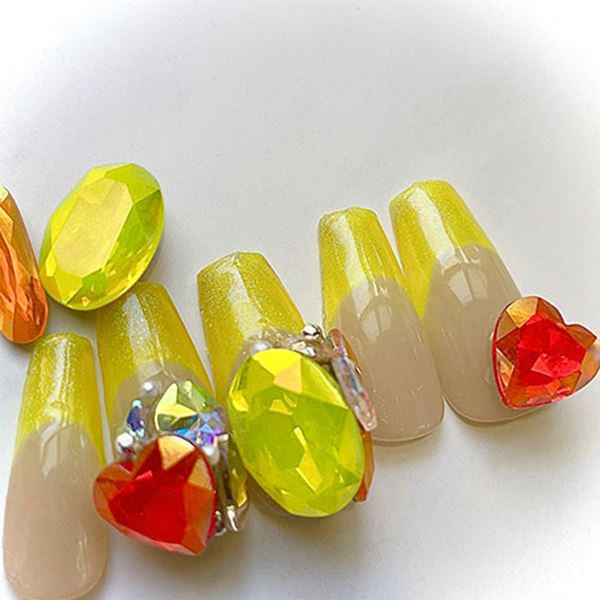 SONAIL　オーバル　オーロラ　ジョンキルオパール　10×14mm　FY000768