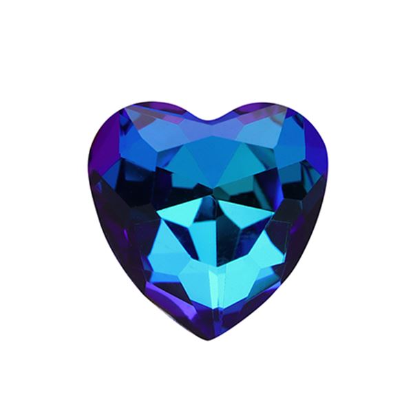 SONAIL ハート バミューダブルー 8×8mm FY001101