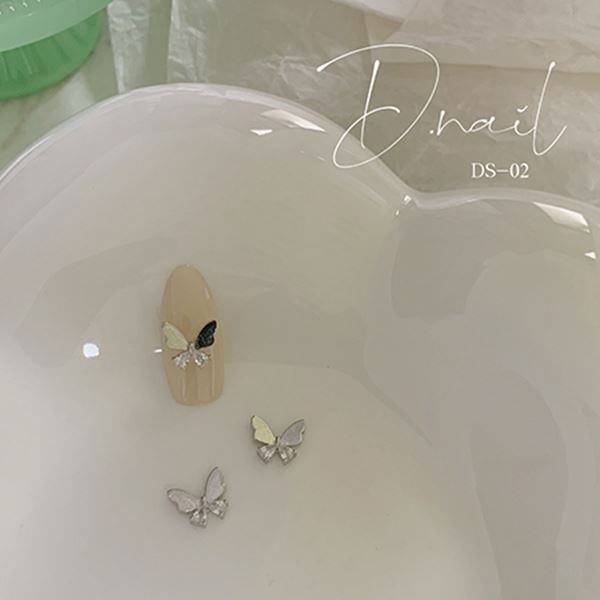 D.nail ジュエリービジューパーツ DS-02 バタフライ nailstudy-10047493 ネイル用品 nailstudy サンプル画像2