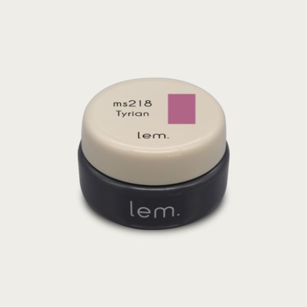 ネイル用品 nailstudyのlem.(レム) カラージェル ms218 チリアン｜アングル3
