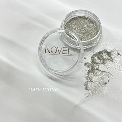 NOVEL Fumus powder glitter dark white 0.8g ノヴェル フムスパウダーグリッター ダークホワイト NOVEL Fumus powder glitter dark white 0.8g ノヴェル フムスパウダーグリッター ダークホワイト