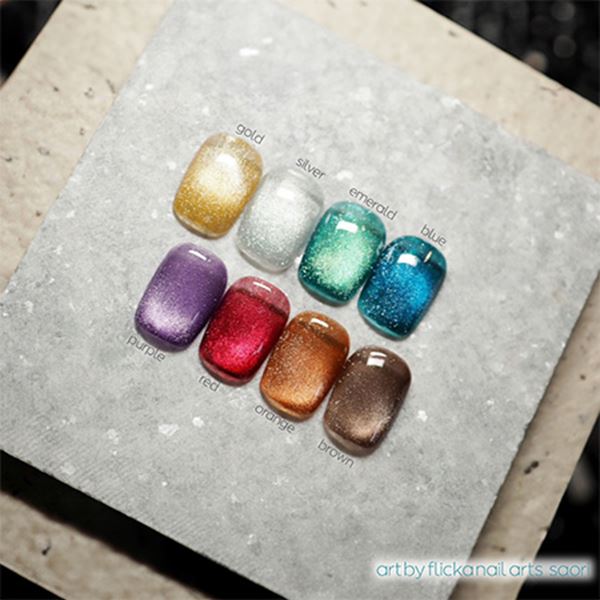 flicka nail arts(フリッカネイルアーツ) フリッカマグジェル8色セット