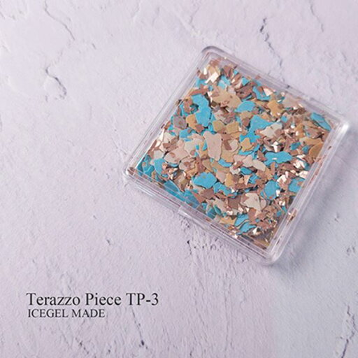 アイスジェル テラゾーピース TP-3 ムーンストーンブルー アイスジェル テラゾーピース TP-3 ムーンストーンブルー