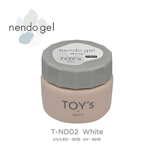 TOY's × INITY nendo gel(ネンドジェル) ホワイト T-ND02-25 25g TOY's × INITY nendo gel(ネンドジェル) ホワイト T-ND02-25 25g