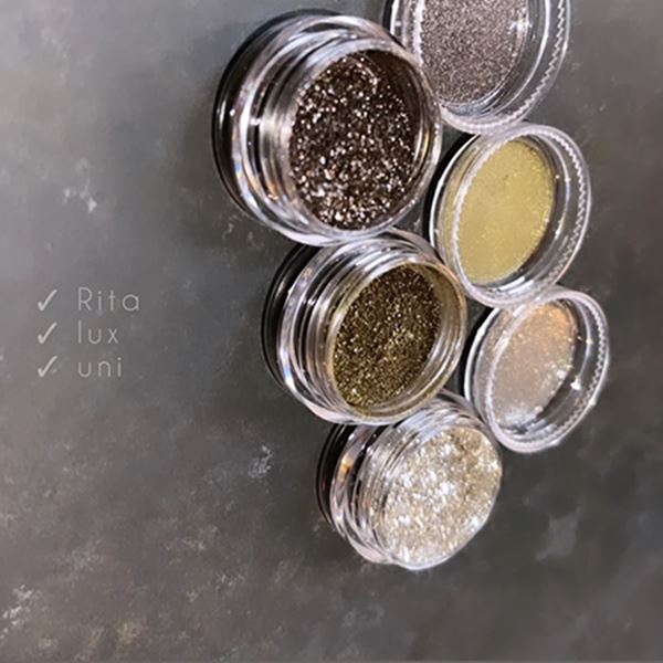 ネイル用品 nailstudyのjoujou uni(ユニ) グリッター シルバー 約0.8g｜アングル3