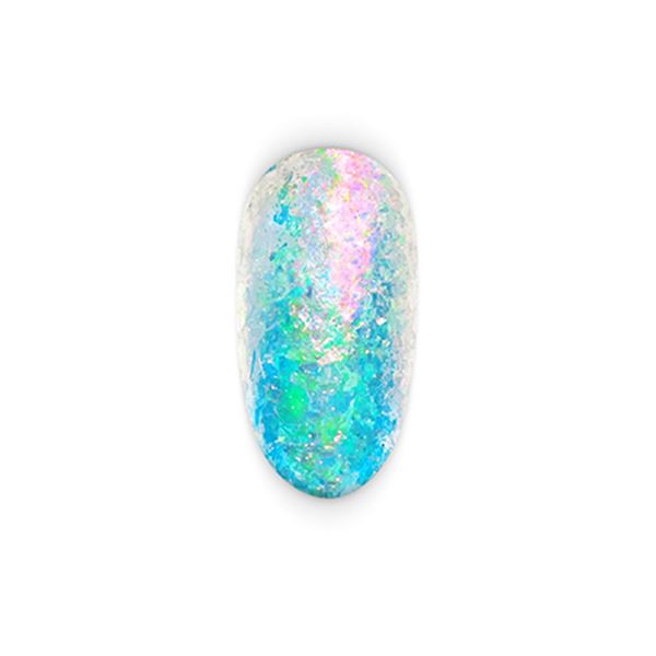 ネイル用品 nailstudyのMATIERE(マティエール) オーロラフレーク エメラルド ピンク｜アングル2