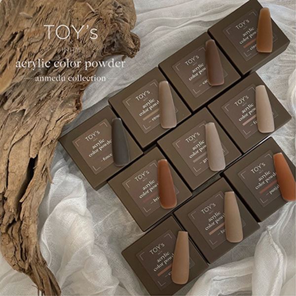 ネイル用品 nailstudyのTOY's × INITY アクリルパウダー アンメデューコレクション フォンセ T-CP01 7g｜アングル3