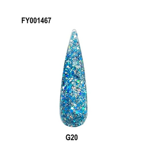 SONAIL×LUXURY スパークル スカルプパウダー ターコイズブルー G20 FY001467 SONAIL×LUXURY スパークル スカルプパウダー ターコイズブルー G20 FY001467