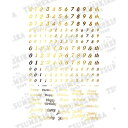 【5/1限定 ポイント5倍】ツメキラ es(エス) Honey Chocoプロデュース ハッピーナンバー ゴールド ES-HNC-008