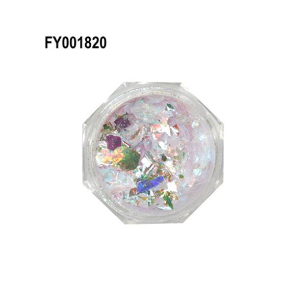 SONAIL オーロラフレーク シャイニーパープル&スカイブルー FY001820