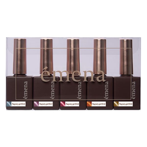 emena Magnety gel (エメナ マグネティジェル) 5色セット 0546~0550