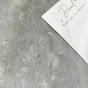 D.nail クリスタルオーバル Vカット 2×3mm