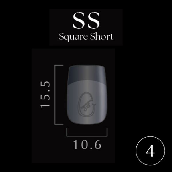 KOKOIST(ココイスト) Gelipジェリップ スクエアショート No.4