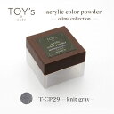 TOY's × INITY アクリルカラーパウダー オリーミーコレクション CP29 ニットグレイ 7g