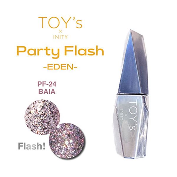 商品到着後レビューを書いて次回使える200円OFFクーポンGETT-PF24 バイアTOY's Party Flash -EDEN-華やかに煌めく楽園の世界へゴージャスで華やかなカラーフラッシュなしでも濃密な輝きハッピーになれるカラーからク...