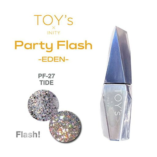 TOY's × INITY パーティーフラッシュ エデン T-PF27 タイド 12ml TOY's × INITY パーティーフラッシュ エデン T-PF27 タイド 12ml