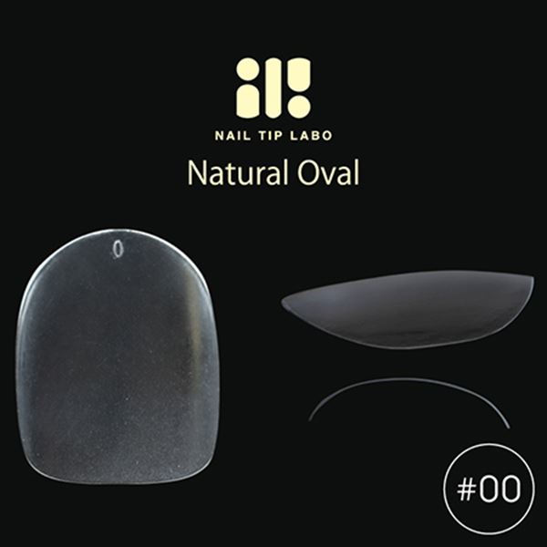 NAIL TIP LABO ナチュラル オーバル #00