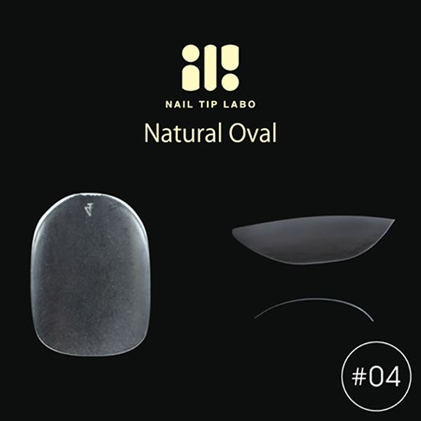 NAIL TIP LABO ナチュラル オーバル #04