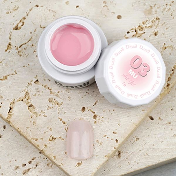 D.nail アートジェル (極ジェル) MU03 ピーチ 3g