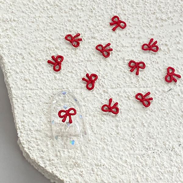 D.Nail ベビーリボン レッド