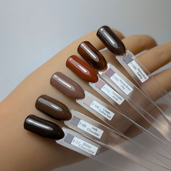 KOKOIST(ココイスト) エクセルライン ソークオフカラージェル 6色セット ブラウンシリーズ