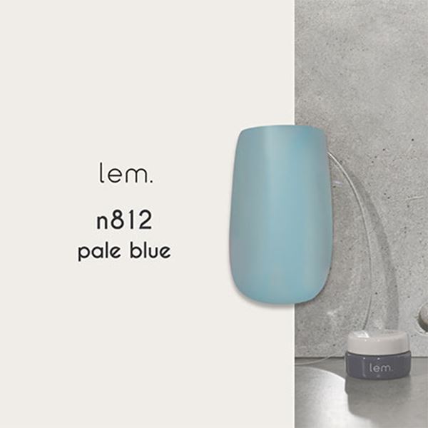 商品到着後レビューを書いて次回使える200円OFFクーポンGETn812　ペールブルー　LM-n812lem.　Pale　neon　-Retro-レトロと現代の融合!万能カラーで夏無限のデザイン鮮やかで柔らかいネオンカラーがどこか懐かしい。レトロな雰囲気の中に新しさもmixしたPale　neon　-Retro-シリーズです。フレンチラインやポイント使いで一気におしゃれに映えるカラー達を揃えました。1.フレンチにもワンカラーにも使い心地のちょうど良いテクスチャーと発色2.ペールネオンにはない鮮やかカラーが追加3.ムラ知らずの塗り心地くすみがかったライトブルーUVライト、UV/LEDライト(ハイブリッドライト等)で硬化してください。 UV…60秒、UV/LED…30秒3gソフトジェルタイプ UV約1分 ハイブリッド約30秒 マット ソークオフタイプ