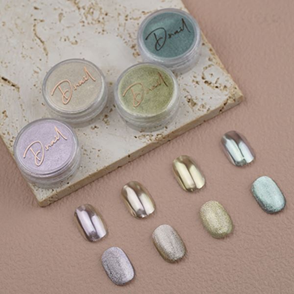 D.nail ミラーマグパウダー 04 シルバーミント