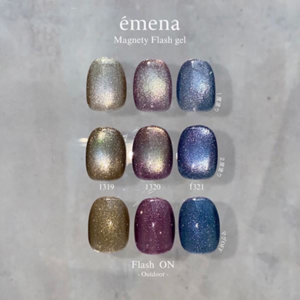 emena Magnety Flash gel 1321 (エメナ マグネティフラッシュジェル) 8g