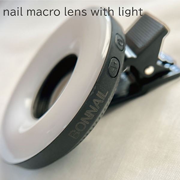 Bonnail nail macro lens(ネイルマクロレンズ) with light