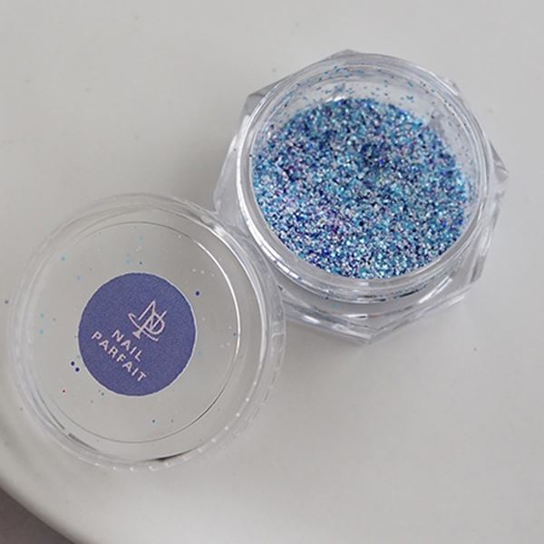 ネイルパフェ サンドミックスパウダー ブルー
