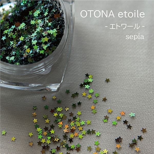 Bonnail OTONA etoile(オトナ エトワール) sepia(セピア)