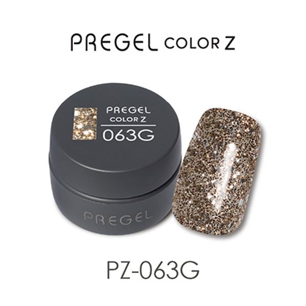 商品到着後レビューを書いて次回使える200円OFFクーポンGETシャイニーブラウンゴールド PZ-063Gプリジェルの「カラーZ」は、ジェルネイルのアートに新たな可能性を広げる、特別なカラーシリーズです。多彩な素材を使用して作られたこのカラーシリーズは、まるでアーティストがキャンバスに自由に色を重ねるかのように、ネイルデザインに個性を加えます。▼注意事項※プリジェル カラーZはジェルネイル検定では使用できません。※地爪に直接ご使用にならないでください。※LED推奨。※必ず撹拌してからご使用ください。※使用しているカラーの顔料によって沈殿速度が異なります。時間が経過すると顔料が凝集し、粒子が目立つことがございます。※ジェルの塗布量、カラーの種類によっては硬化時間を長めに調節して下さい。 ▼カラーカテゴリ分類(品番末尾のアルファベットはカラーカテゴリを表しています。)【M:マット】透け感がなく、しっかりと発色するカラー【S:シアー】透け感があり、重ね塗りで好みの発色に調整できるカラー※今回発売分のカラーなし【C:クリアカラー】濁りのない透明感のあるカラー【N:ネオン】鮮やかで明るい発色の蛍光カラー【G:グリッター】ラメやホログラムが入った、輝きのあるカラー【P:パール】微細なパール粒子を含んだ、真珠のような光沢のあるカラー【GP:グリッターパール】G:グリッターとP:パールをMIXしたカラー【I:異素材】ファーや粒子など異素材を含んだ、個性的なカラー▼硬化時間レクシアパーフェクト/EX 36W:30秒レクシアHD 6W:30秒レクシアA 6W:30秒UV 36W:1~2分カラー:シャイニーブラウンゴールドジェルタイプ:グリッター内容量:3gソフトジェルタイプ UV約1~2分 LED約30秒 グリッター&ラメ ソークオフタイプ