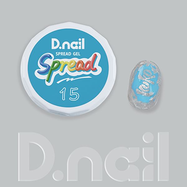 Rakuten - D.nail スプレッドジェル 15 スカイブルー 3g