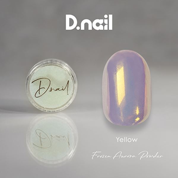 D.nail フローズンオーロラパウダー イエロー