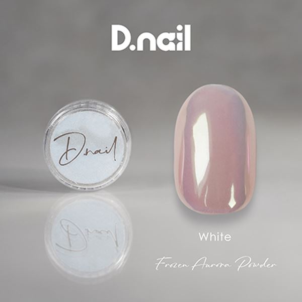 D.nail フローズンオーロラパウダー ホワイト