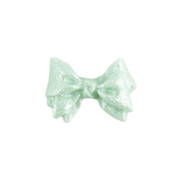 MATIERE(マティエール) 3Dリボン ショートパール グリーン