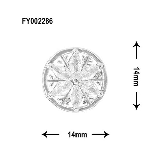 SONAIL リズミックスパークル 雪の結晶 シルバー FY002286