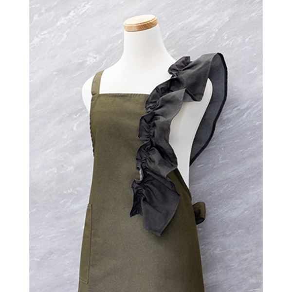 tree.(ツリー) エプロン moss olive(モスオリーブ)