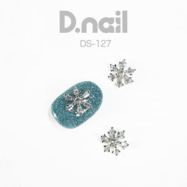 D.nail ジュエリービジューパーツ DS-127 スノークラスタ-