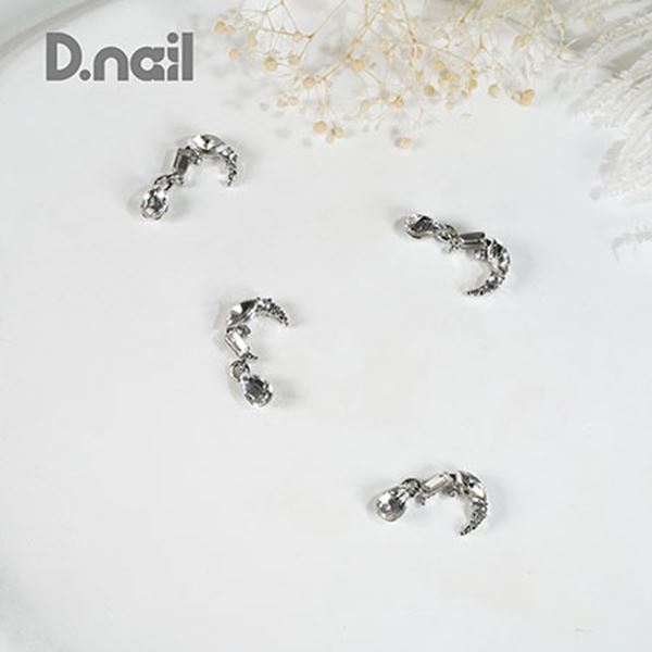 乐天商城 - D.nail×Ayaka Shinoharaプロデュース FANCY Collection-ファンシーコレクション- LUNA-ルナ- シルバー